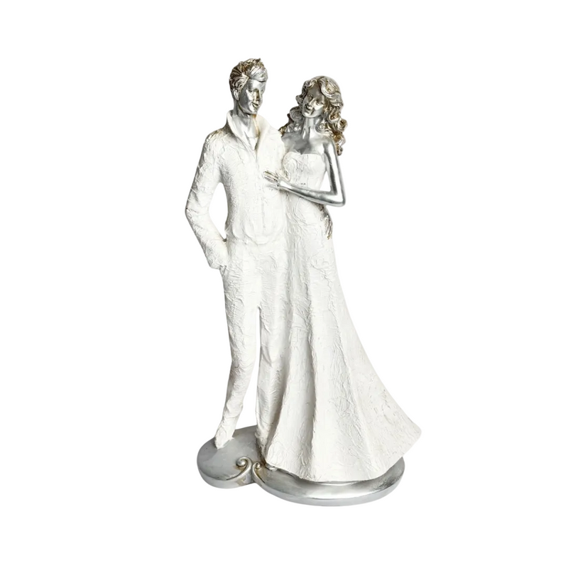 Modern Wedding Couple Figurine