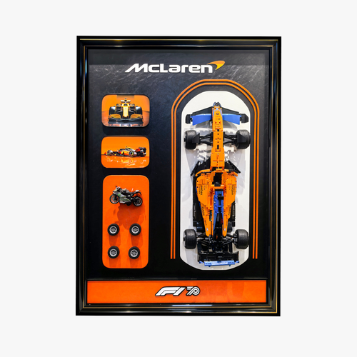 3D McLaren F1 Wall Display Frame Wall Decor