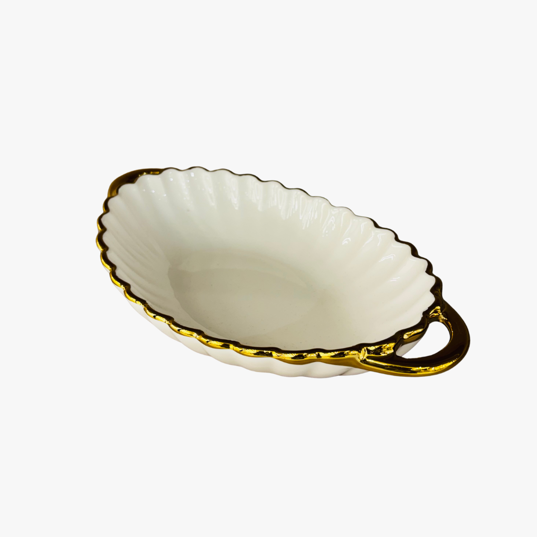 Modern Shell Shaped Serving Tray