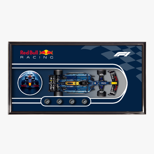 3D Red Bull Racing F1 Wall Display Frame