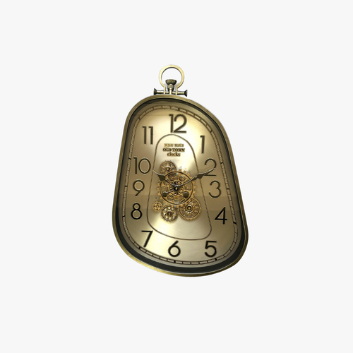 Old Town Gold Melting Wall Clock