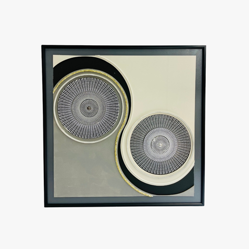 Dualism 3D Textured Matrix Canvas Art