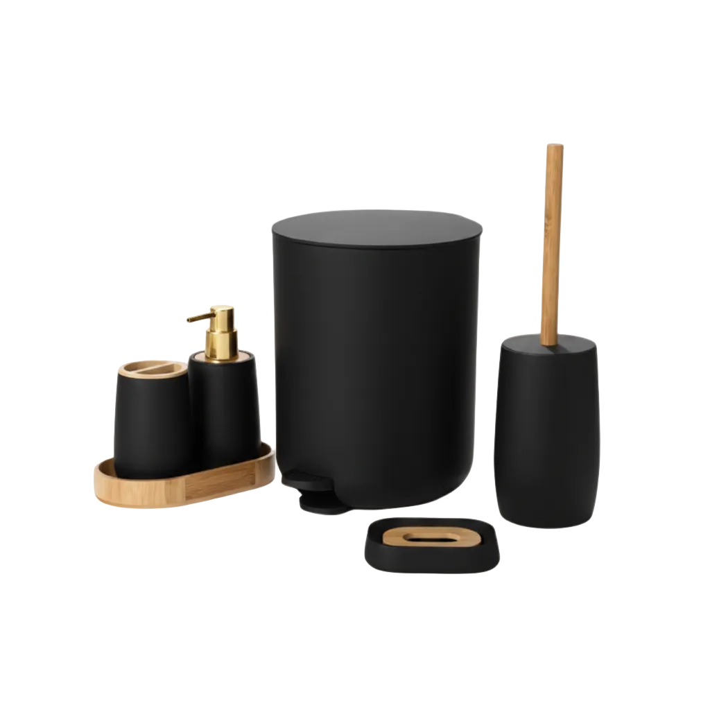 Elegant Bathroom Accessory Set of 5