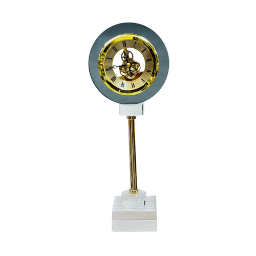 Celestial Gear – Skeleton Dial Pedestal Clock