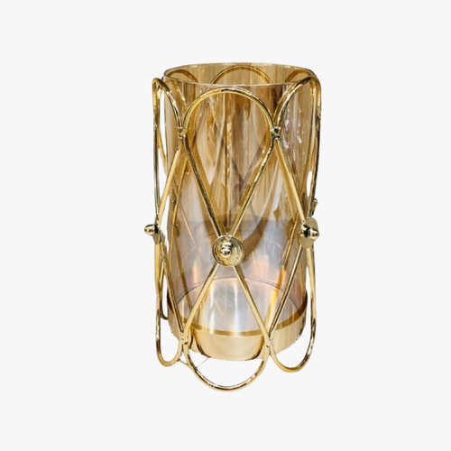 Imperial Lustre Glass Candle Holder
