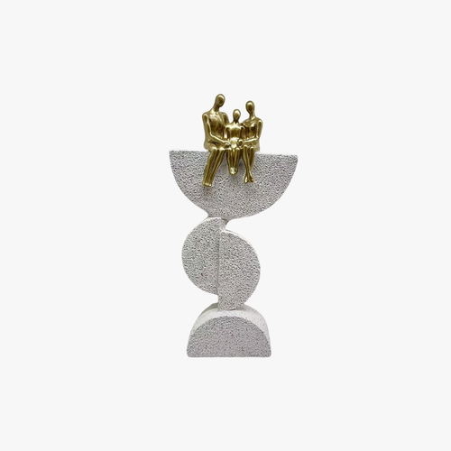 Elegant "Bond & Unity" Tabletop Art Accent