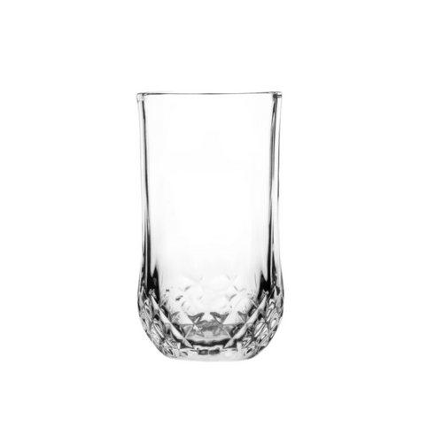Elegant Crystal Etched Glasses Set of 6