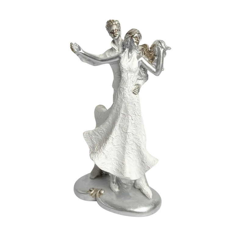 Silver Waltz Dancing Figurine