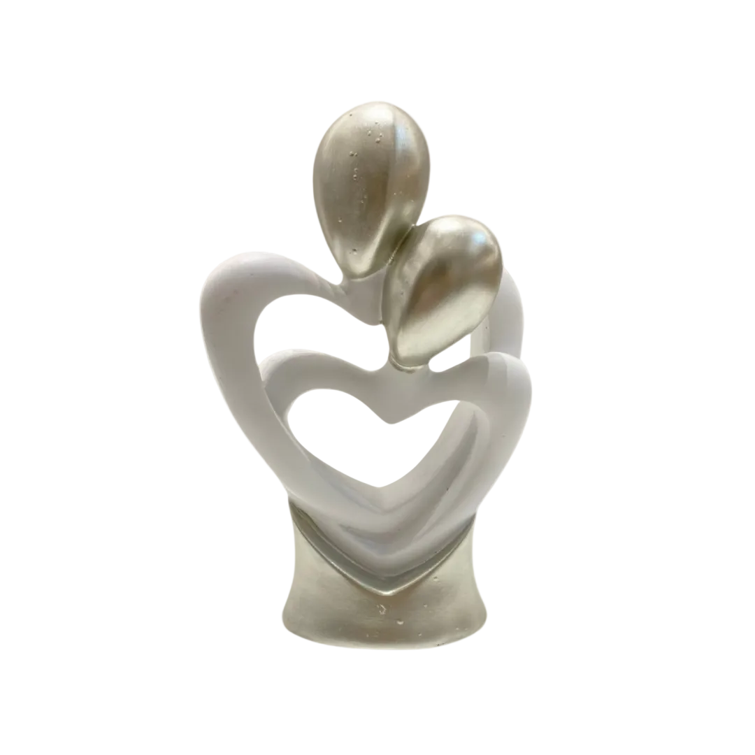 Modern Abstract Couple Sculpture