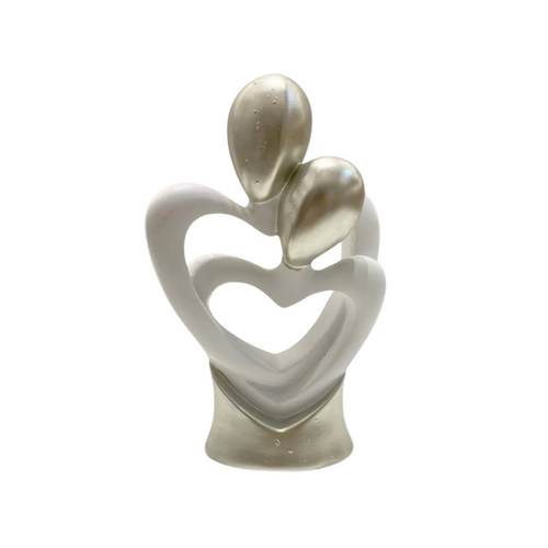 Modern Abstract Couple Sculpture