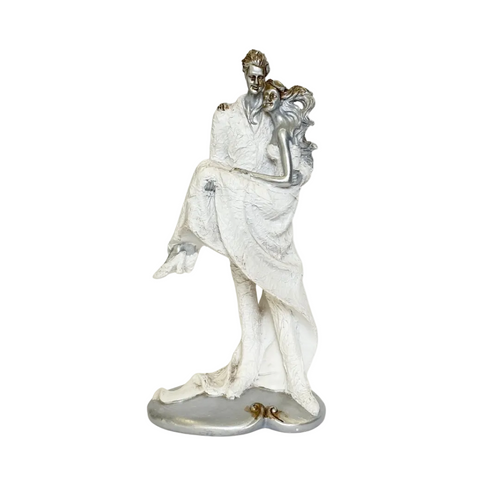 Modern Sculpted Bride & Groom