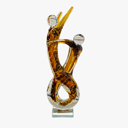 Modern Double Loop Knot Figurine