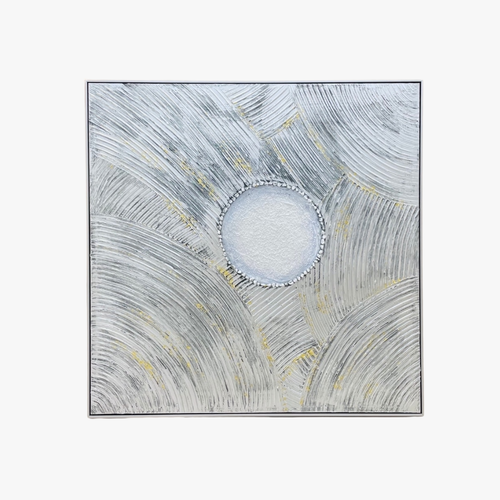 Modern Aura 3D Textured Canvas