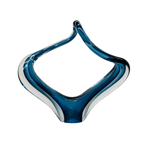 Abstract Murano-Style Glass Showpiece