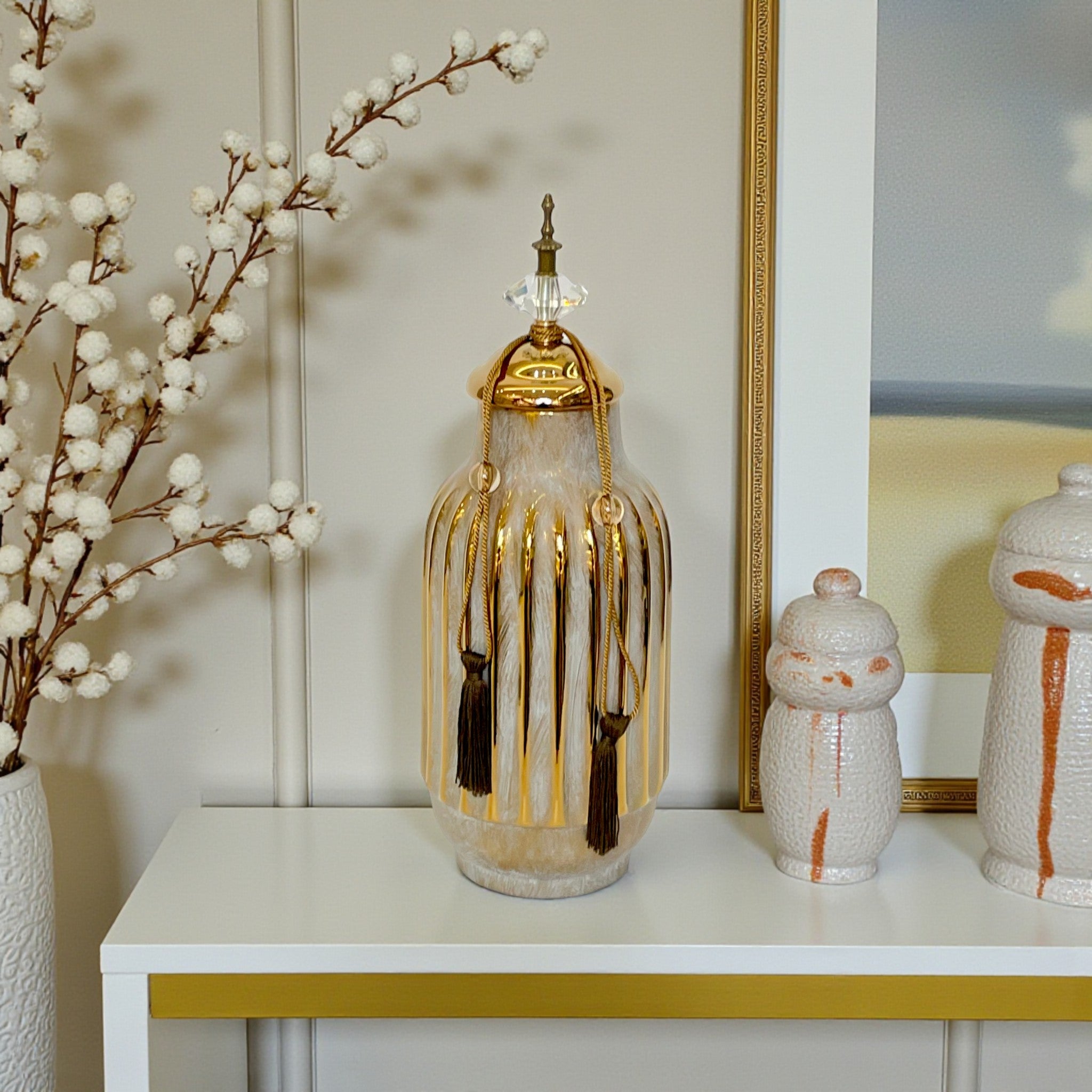 Serene Opulence Vase