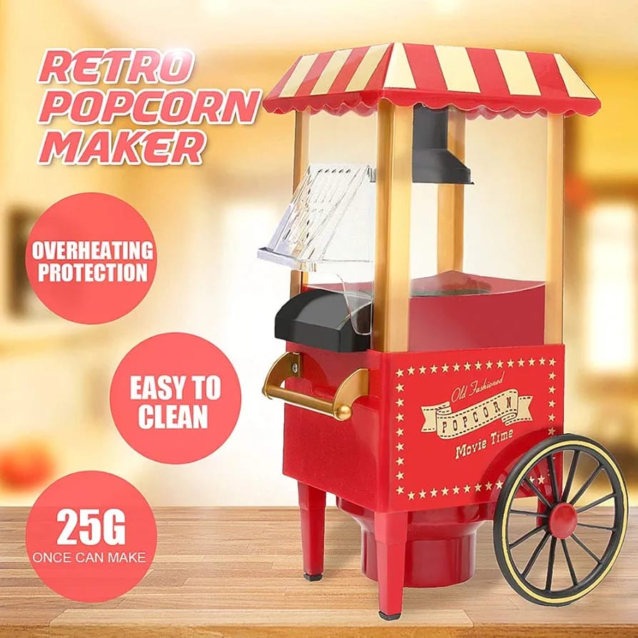Electric Hot Air Popcorn Machine