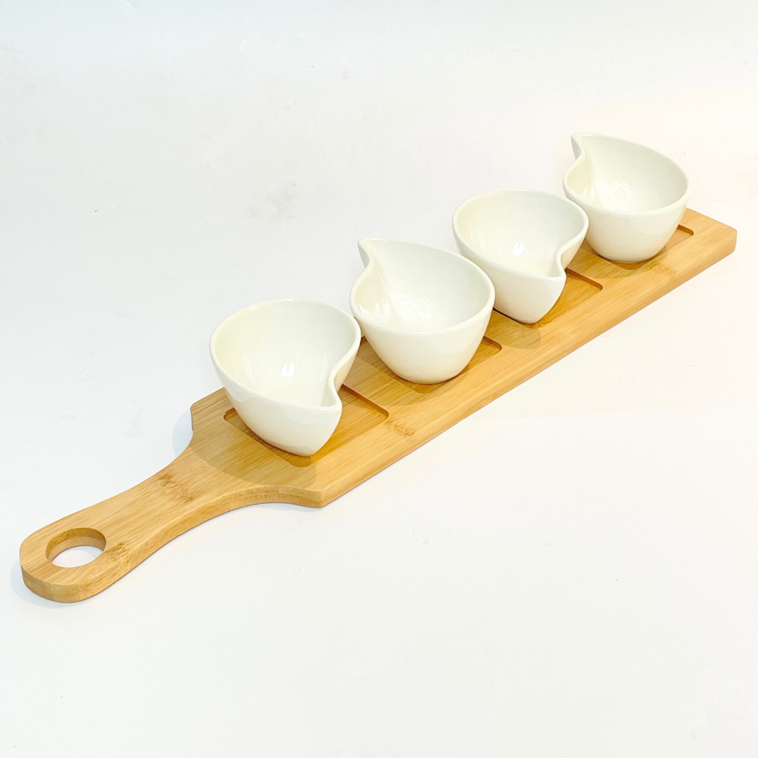 Modern Ceramic Appetizer Serving Set