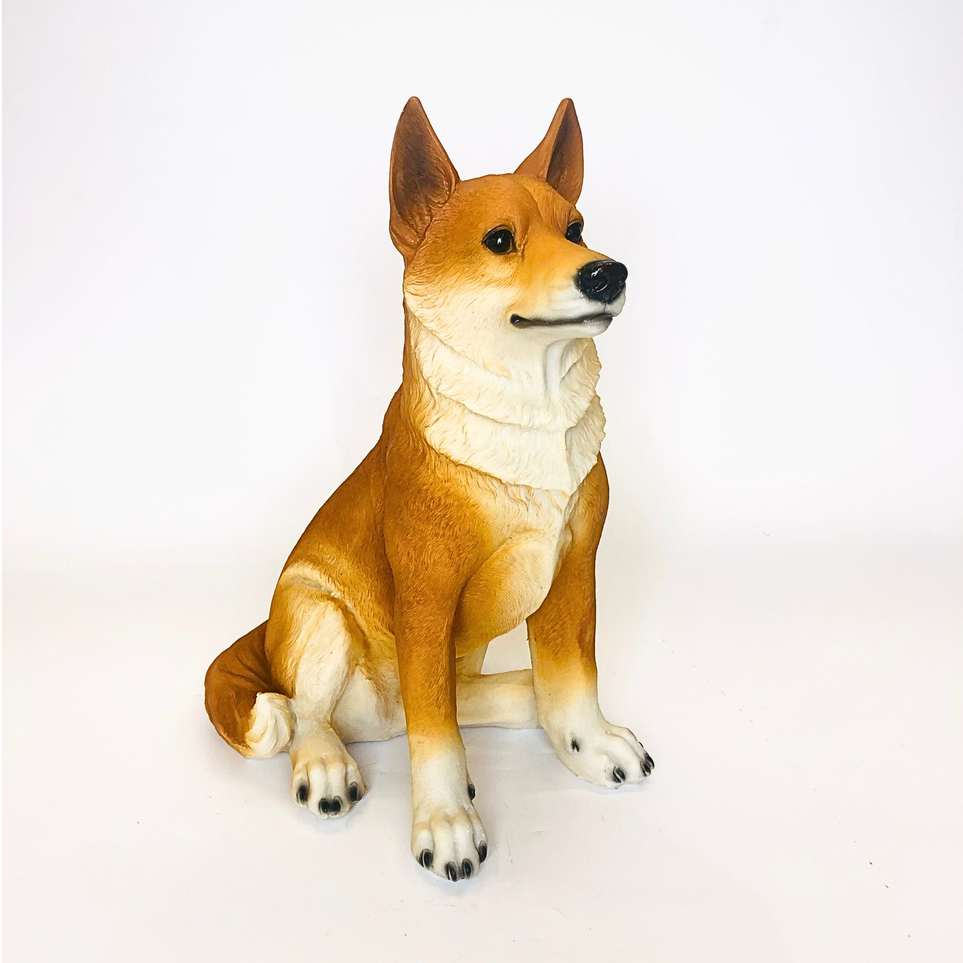Dog Figurine Modern Decorative Sculpture