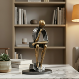 The Thinker Abstract Human Sculpture