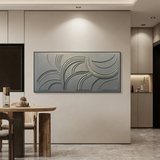 Modern Arc Textured Wall Art Frame