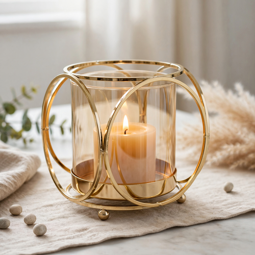 Mid Century Modern Ring Candle Holder