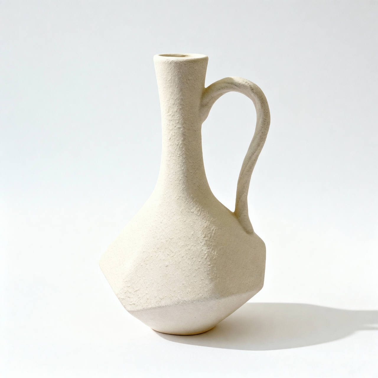 Modern Textured Pitcher Vase