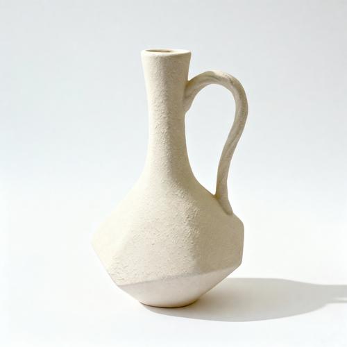 Modern Textured Pitcher Vase
