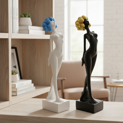 Elegant Abstract Female Figurines