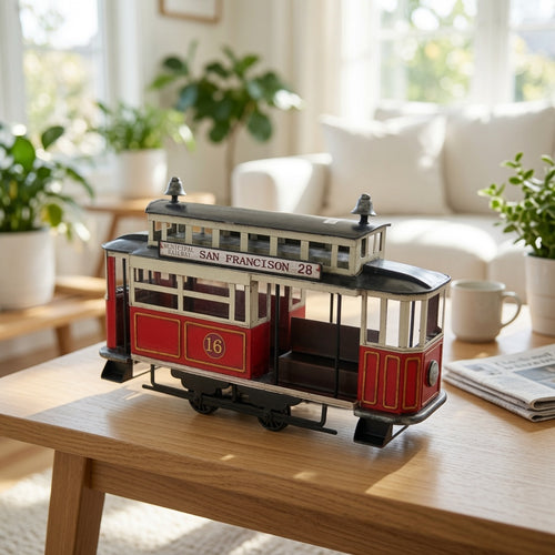 Vintage Cable Car Tram Showpiece