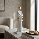 Minimalist Seated Female Figurine