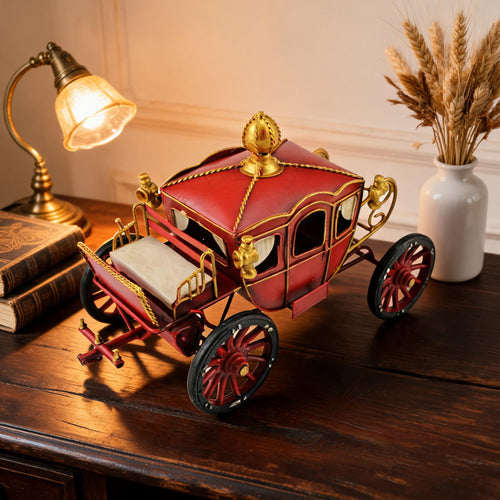 Imperial Horse Carriage Car Showpiece