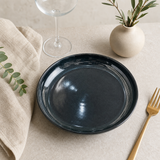 Modern Midnight Glaze Ceramic Plate 10.5 Inch