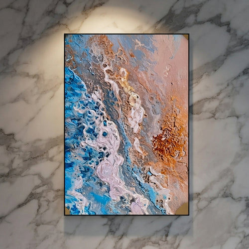 Siren Tide Framed Abstract Art