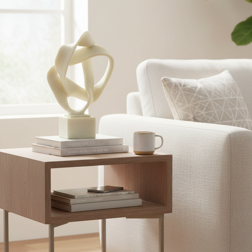 Abstract Infinite Ribbon Sculpture