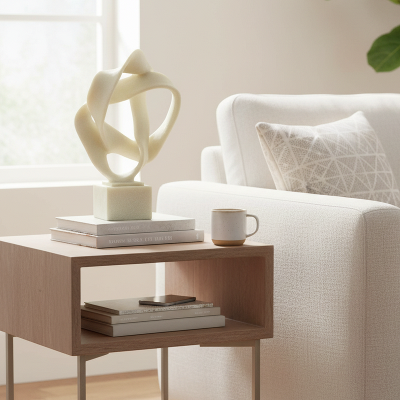 Abstract Infinite Ribbon Sculpture