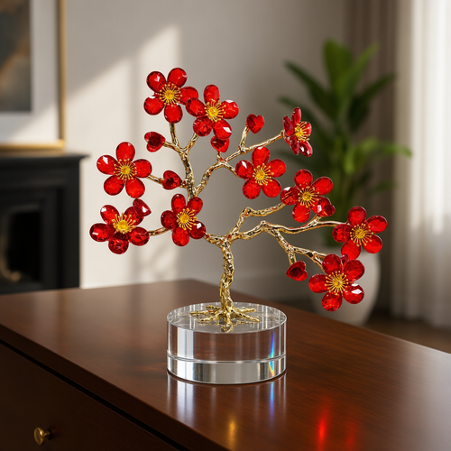 Luxury Crystal Cherry Blossom Tree