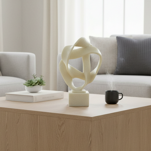 Abstract Infinite Ribbon Sculpture