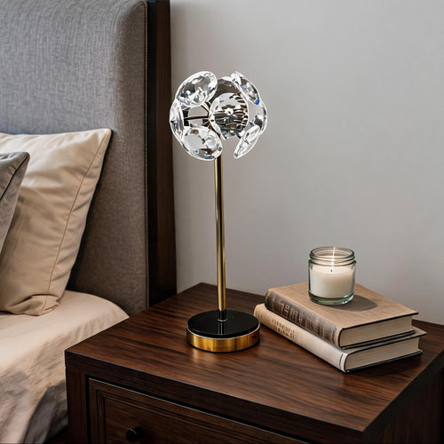 Elegant Crystal Glass Decorative Centerpiece