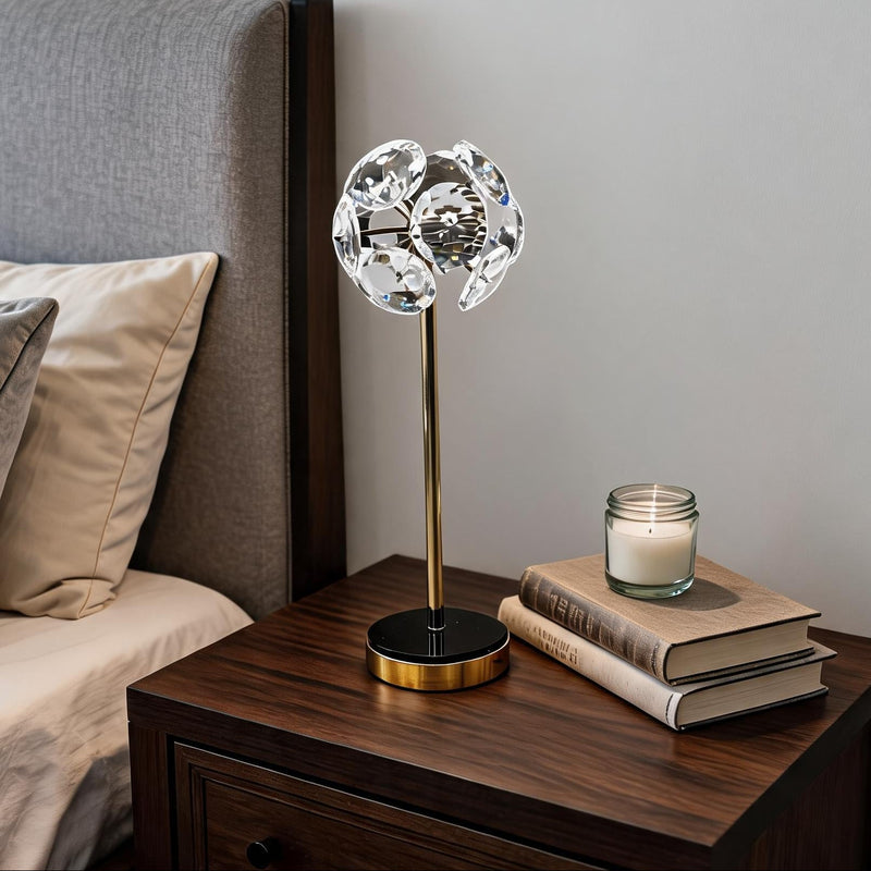 Elegant Crystal Glass Decorative Centerpiece