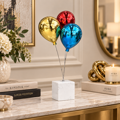 Elegant Multi Color Balloon Showpiece