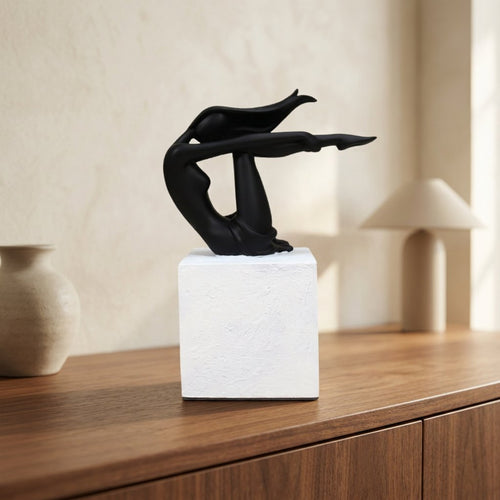 Grace in Motion Abstract Dance Sculpture