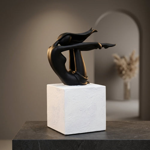 Grace in Motion Abstract Dance Sculpture