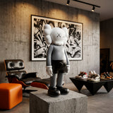 Monochrome X-Eye Companion Sculpture