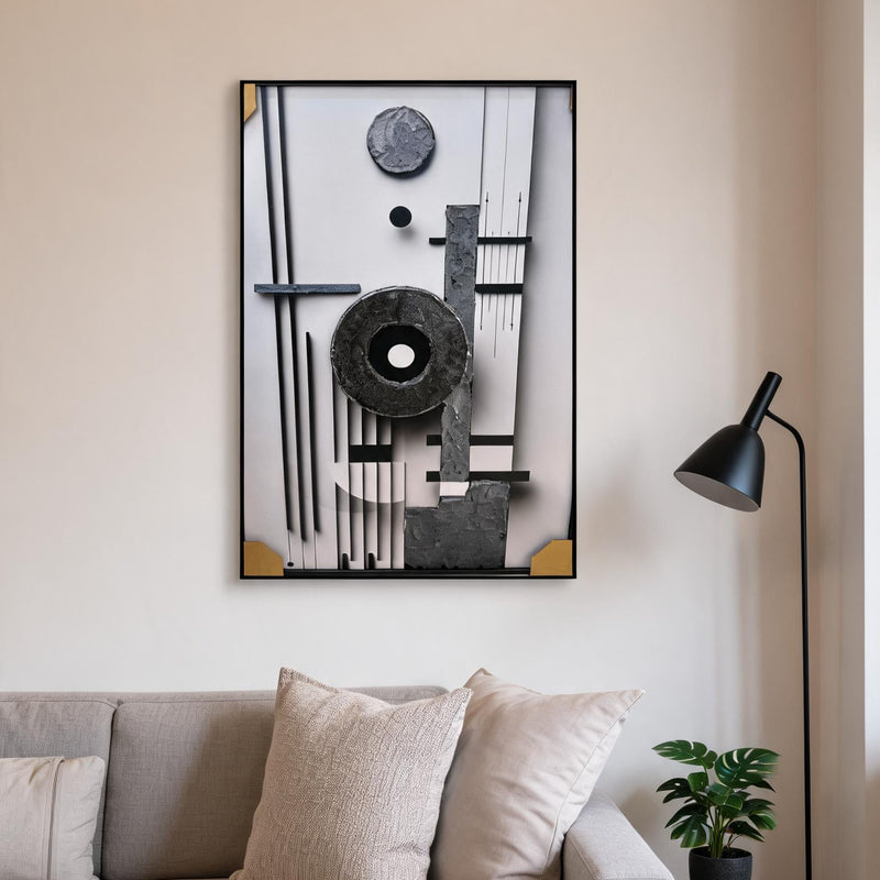 Axiom Linear Framed Geometric Art