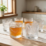 Sophisticated Glasses for Bourbon & Cocktails Set of 6