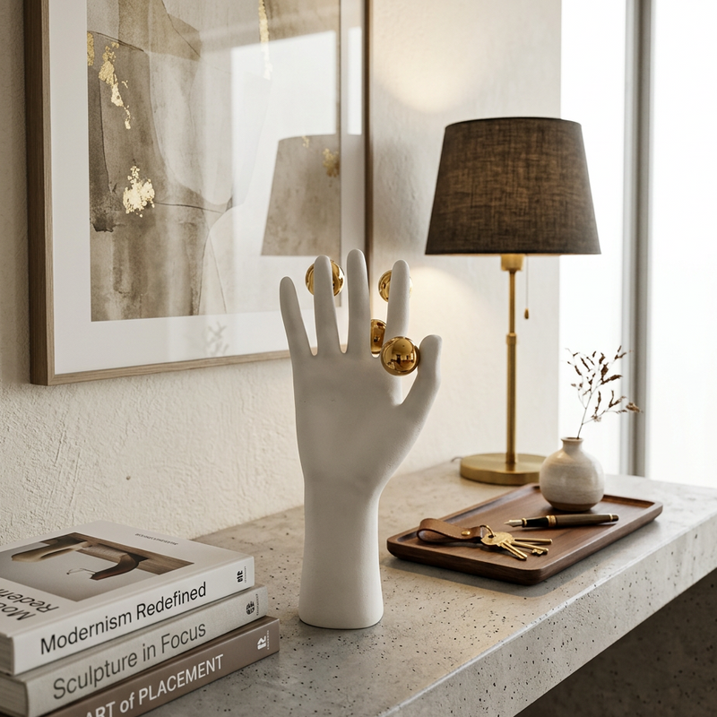 Aurelia Levity Hand Sculpture