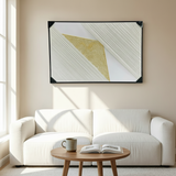Modern Arc Textured Wall Art Frame