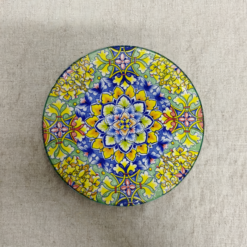 Hand Painted Artisan Plate
