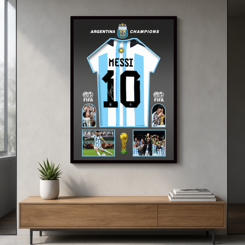 Argentina Jersey #10 World Cup Victory Wall Decor