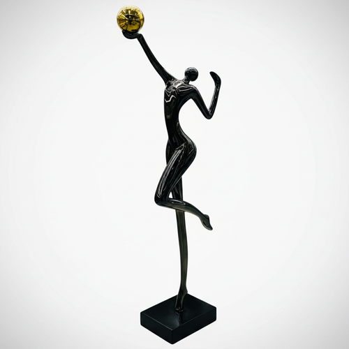 Modern Abstract Female Dancer Figurine